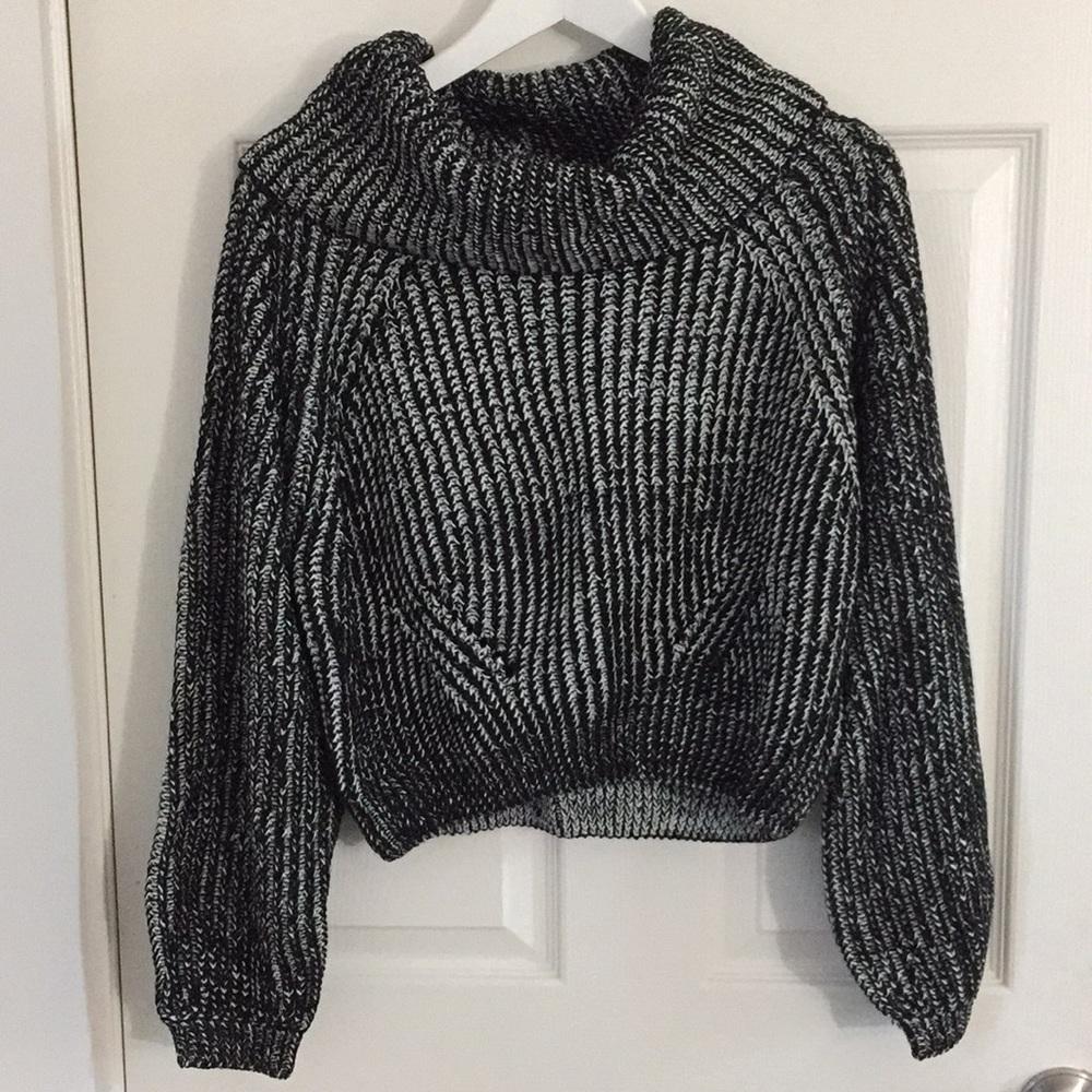 Marled Knit Sweater